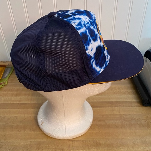 Preowned Men’s “NASA “ Hat/Cap. Mesh Back Snap Back. Adjustable Blue/Logo - Picture 7 of 9